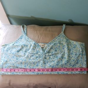 PLUS St John's Bay Floral Tank